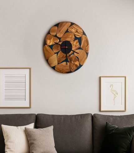 ساعة حائط ايبوكسي