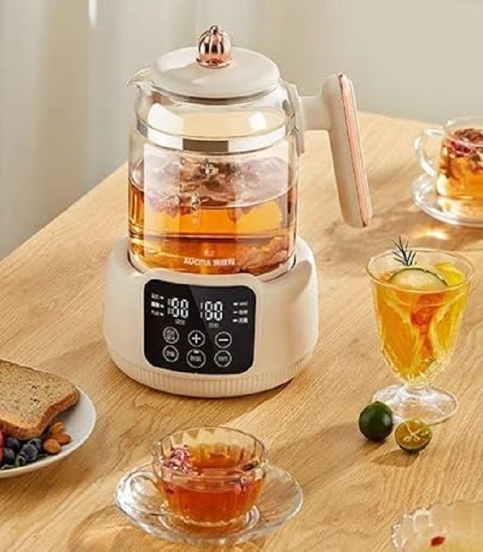 غلاية شاي كهربائية زجاجية مع شاشة رقمية غلاية شاي كهربائية زجاجية مع شاشة رقمية