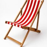 كرسي شاطئ خشب