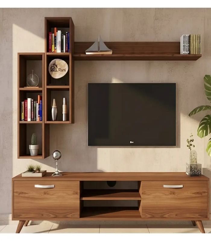 مكتبه خشب للشاشه مكتبه خشب للشاشه