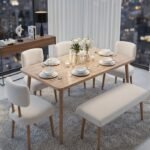 غرفة طعام خشب