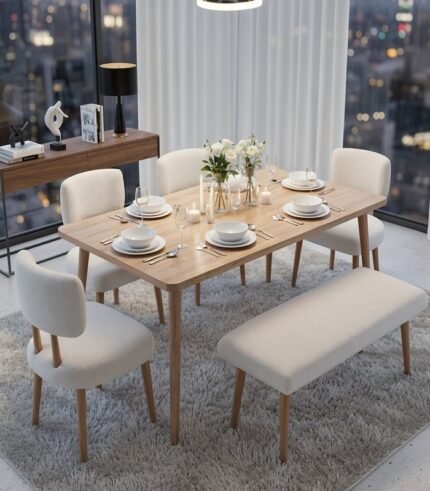 غرفة طعام خشب