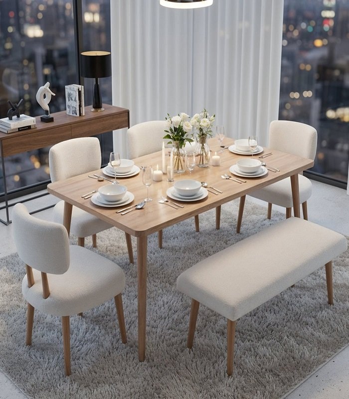 غرفة طعام خشب