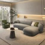 كنبة ركنة خشب