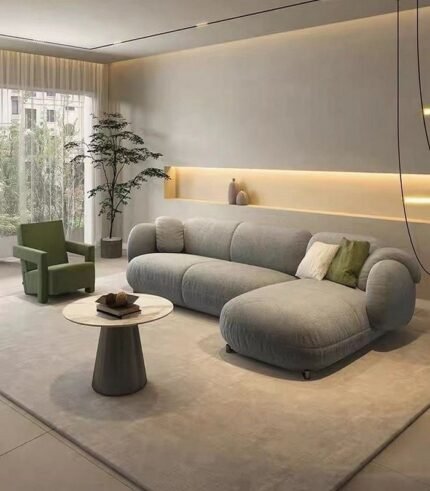 كنبة ركنة خشب